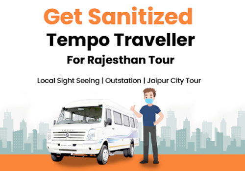 Get Sainetized Tempo service in Jaipur