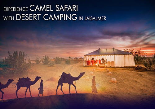 Experience Camel Safari with Desert Camping in Jaisalmer