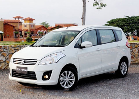 Ertiga Taxi Service for one way travel in Jaipur